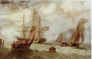 unknow artist Seascape, boats, ships and warships.49 oil painting picture wholesale